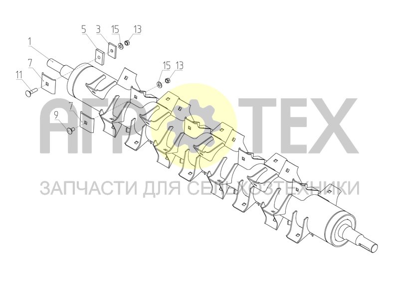 Битер (161.03.06.100) (№7 на схеме)